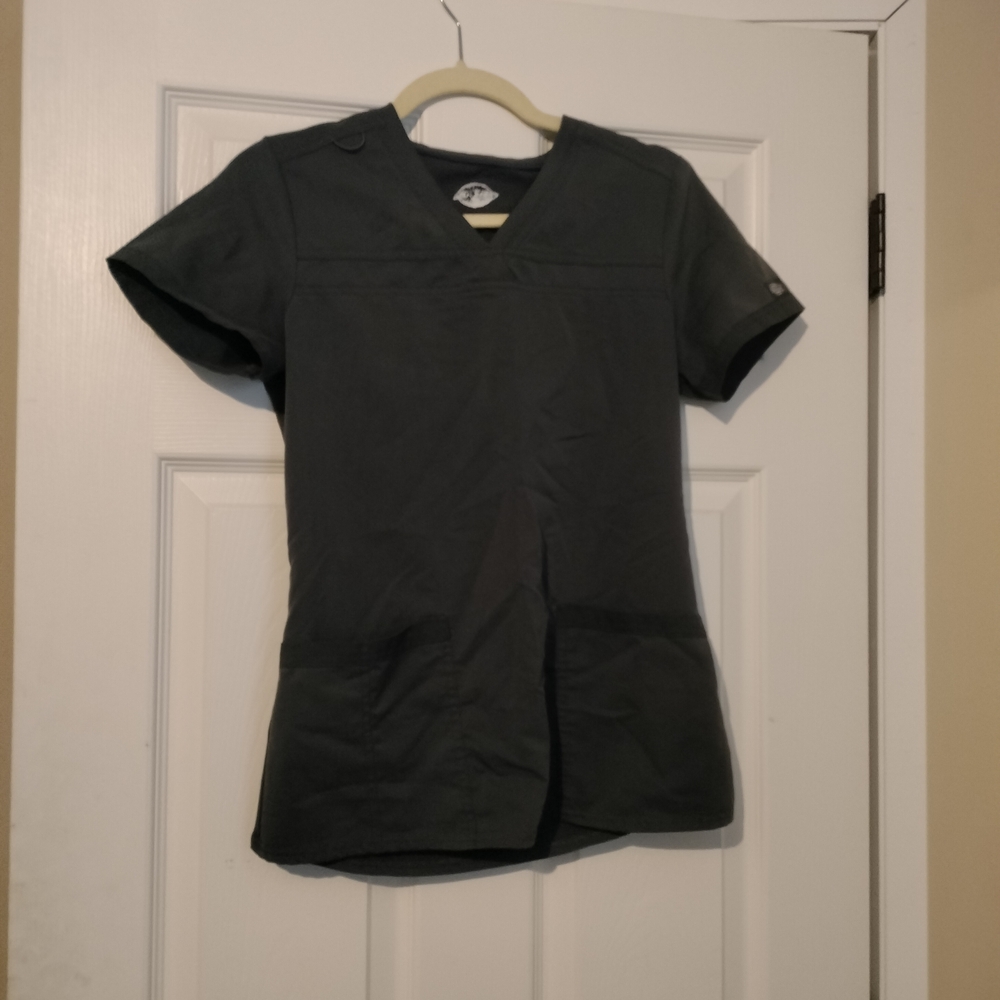 Dickies Charcoal Scrub Top